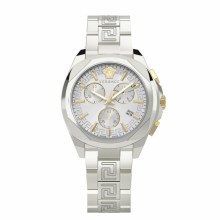 Versace Damen Armbanduhr Chronograph CHRONO LADY silber 40 mm VE3CA0523 Versace Damen Armbanduhr Chronograph CHRONO LADY silber 40 mm VE3CA0523