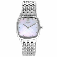Boccia Damen-Armbanduhr Silber 3353-01 Boccia Damen-Armbanduhr Silber 3353-01