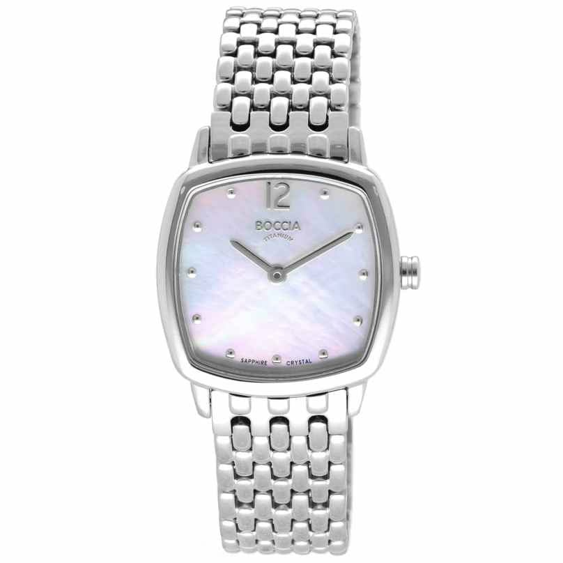 Boccia Damen-Armbanduhr Silber 3353-01 Boccia Damen-Armbanduhr Silber 3353-01