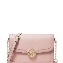 Michael Kors Handtasche Damen Leida MD Flap CHN MSGR Powder Blush 35S4G9GM8L Michael Kors Handtasche Damen Leida MD Flap CHN MSGR Powder Blush 35S4G9GM8L