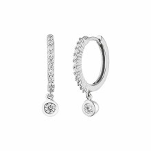 Viventy Damen Zirkonia Creolen 925/Sterling Silber 784774 Viventy Damen Zirkonia Creolen 925/Sterling Silber 784774
