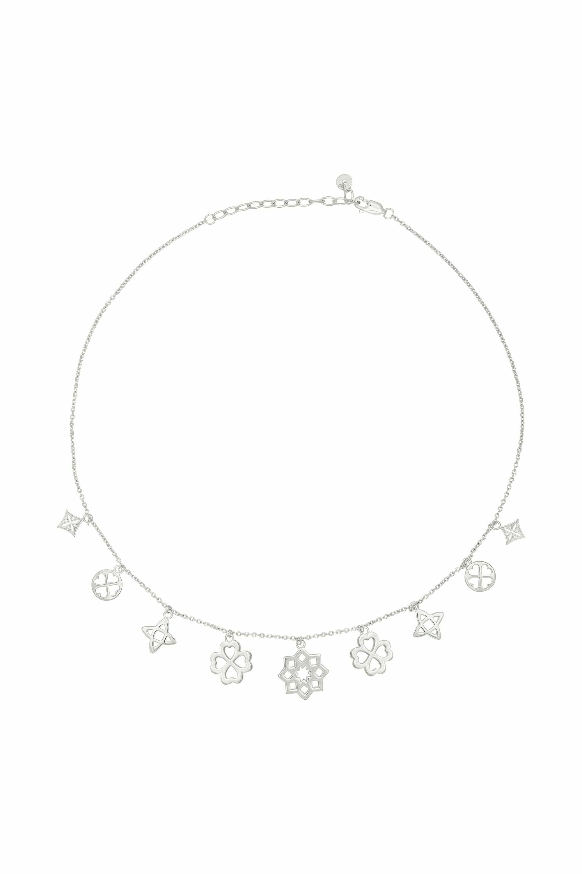 Collier 925 Silber rhodiniert Anhänger 41184989085790 Collier 925 Silber rhodiniert Anhänger 41184989085790