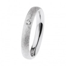 Ernstes Design Damen Diamantring Trauring Breite 3,5 Größe 55 Silber R623-55 Ernstes Design Damen Diamantring Trauring Breite 3,5 Größe 55 Silber R623-55