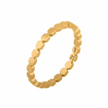 Ring 925/- Sterling Silber vergoldet Hexagon Stacking 41184742735966 Ring 925/- Sterling Silber vergoldet Hexagon Stacking 41184742735966