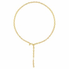 Collier 925 Silber vergoldet Kette Y-Kette Kaffeebohnenkette 41184833372254 Collier 925 Silber vergoldet Kette Y-Kette Kaffeebohnenkette 41184833372254