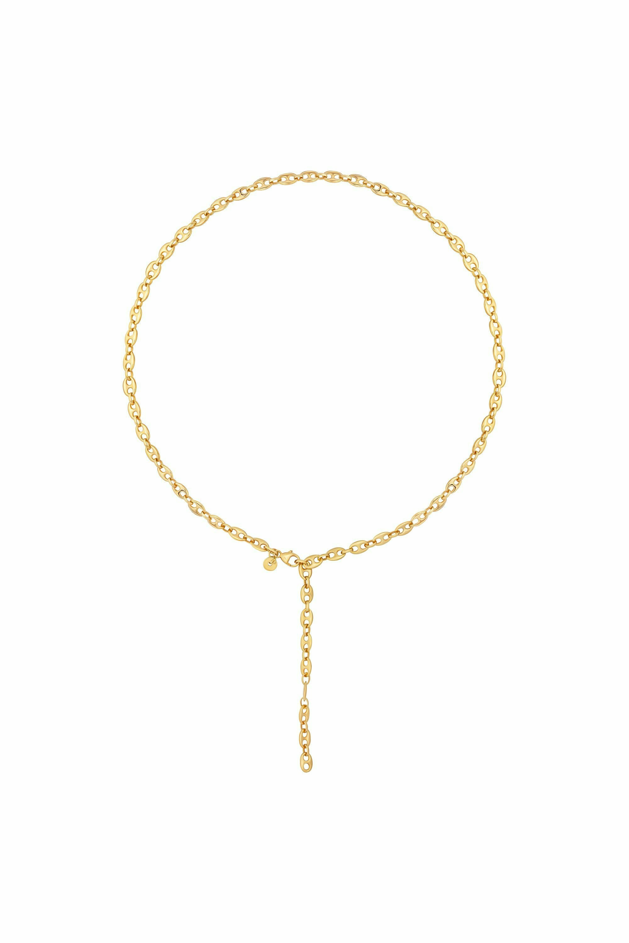 Collier 925 Silber vergoldet Kette Y-Kette Kaffeebohnenkette 41184833372254 Collier 925 Silber vergoldet Kette Y-Kette Kaffeebohnenkette 41184833372254