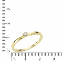 Orolino Gold 750 mit Brillant 0,05ct. Ring 41680452878430 Orolino Gold 750 mit Brillant 0,05ct. Ring 41680452878430