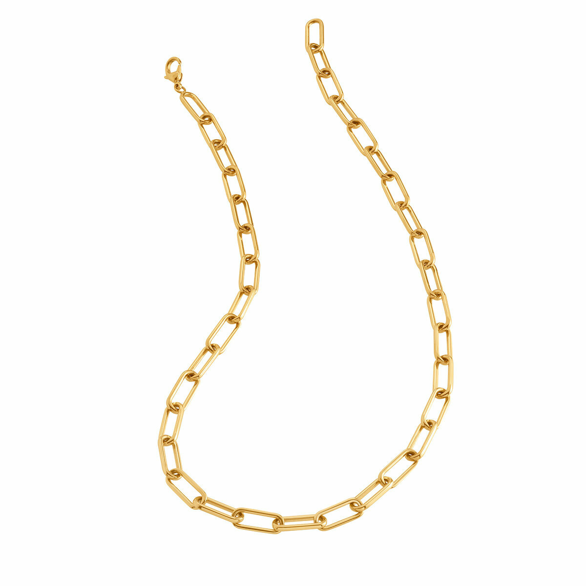 Boccia Titan Damen Gliederhalskette 42cm Gold 08059-02 Boccia Titan Damen Gliederhalskette 42cm Gold 08059-02