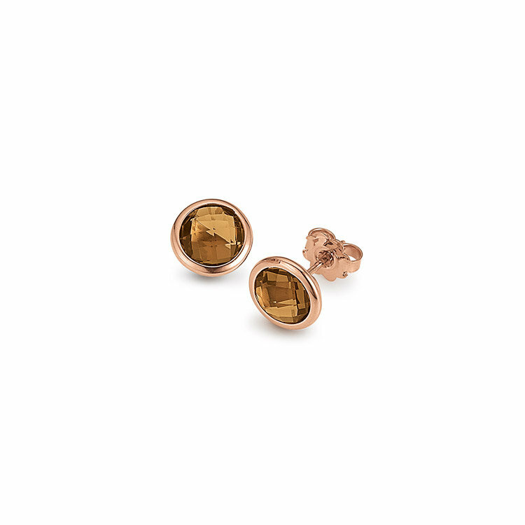 Elaine Firenze Damen Ohrstecker Roségold 1033102-2E Elaine Firenze Damen Ohrstecker Roségold 1033102-2E