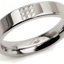 Boccia Titan Damenring mit Brillanten 0121-02 Boccia Titan Damenring mit Brillanten 0121-02