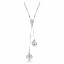 Swarovski Halskette Damen Dextera Y Pendant Sphere and Cube weiß rhodiniert 5693... Swarovski Halskette Damen Dextera Y Pendant Sphere and Cube weiß rhodiniert 5693...