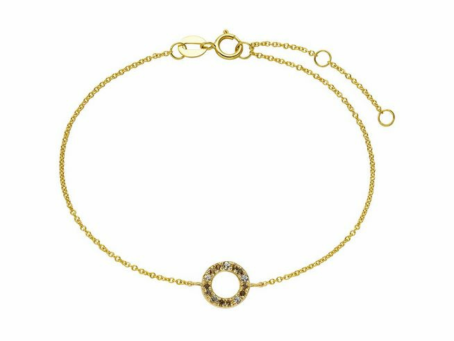 Xenox Damen Armband mit weißen Topas und Quarz Steinen Gold XG4437G Xenox Damen Armband mit weißen Topas und Quarz Steinen Gold XG4437G