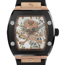 Philipp Plein Automatik Herrenuhr The $keleton Gold Rush PWBAA0121 Philipp Plein Automatik Herrenuhr The $keleton Gold Rush PWBAA0121