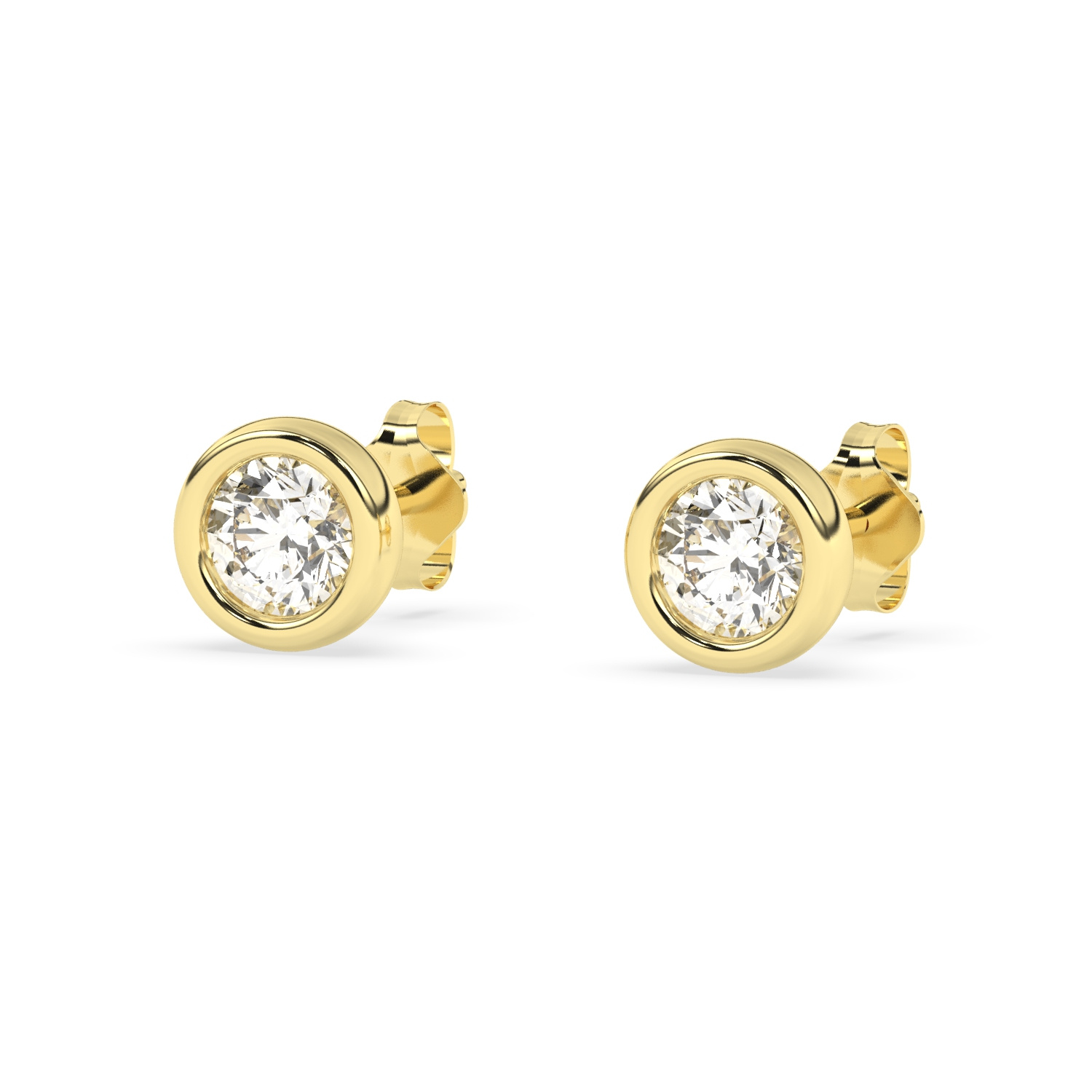 Felix Amar Ohrstecker 750er Gold 1 Karat VS1 Felix Amar Ohrstecker 750er Gold 1 Karat VS1