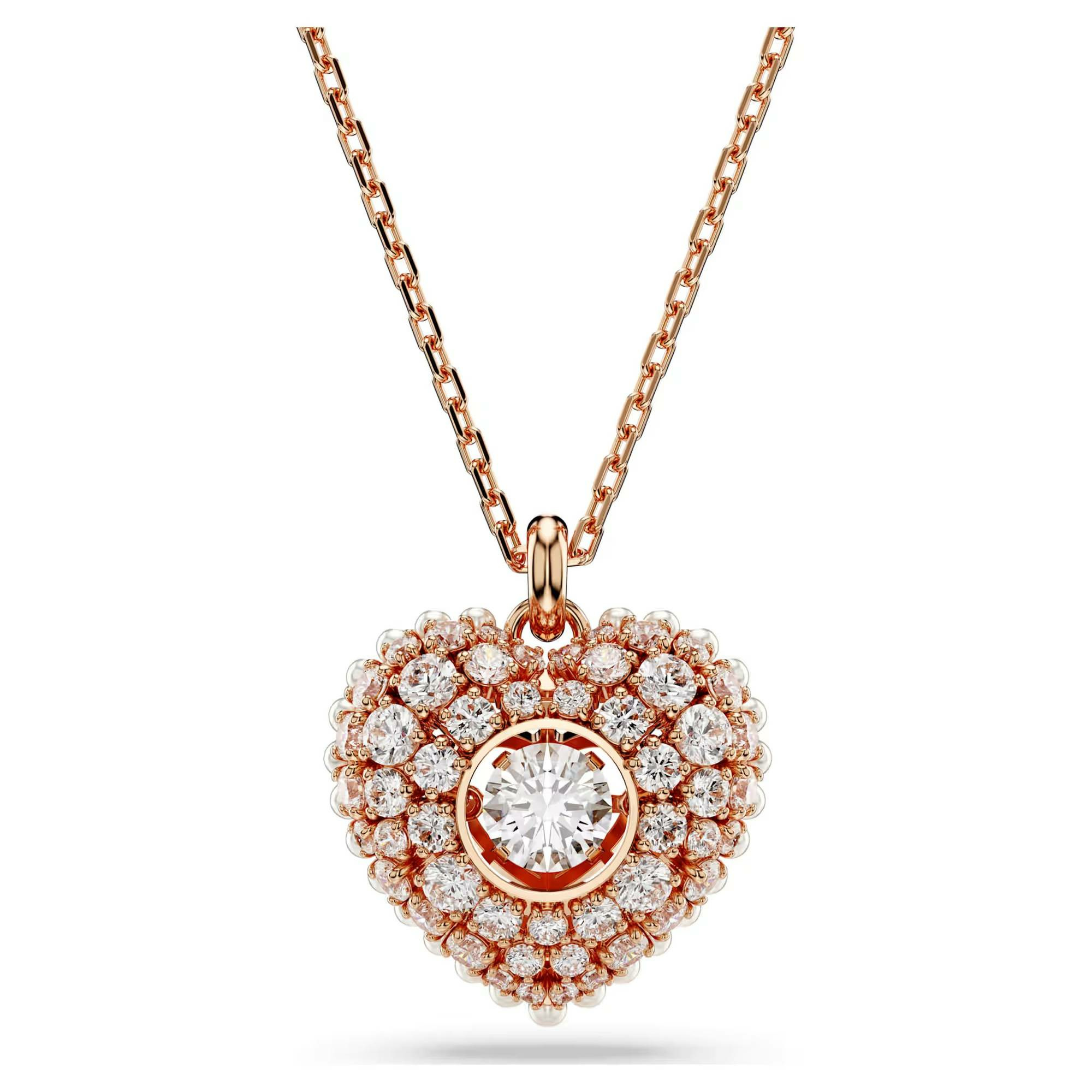 SWAROVSKI Halskette Damen IDYLLIA Heart Weiß/Roségold 5680402 SWAROVSKI Halskette Damen IDYLLIA Heart Weiß/Roségold 5680402