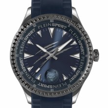 Plein Sport Herren Uhr LINEMAN PS5BA0524 Blau Silikon Edelstahl 45 mm Plein Sport Herren Uhr LINEMAN PS5BA0524 Blau Silikon Edelstahl 45 mm