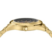 Versace Herren Armbanduhr V-CODE GMT Gold/Schwarz VEAFA0724 Versace Herren Armbanduhr V-CODE GMT Gold/Schwarz VEAFA0724