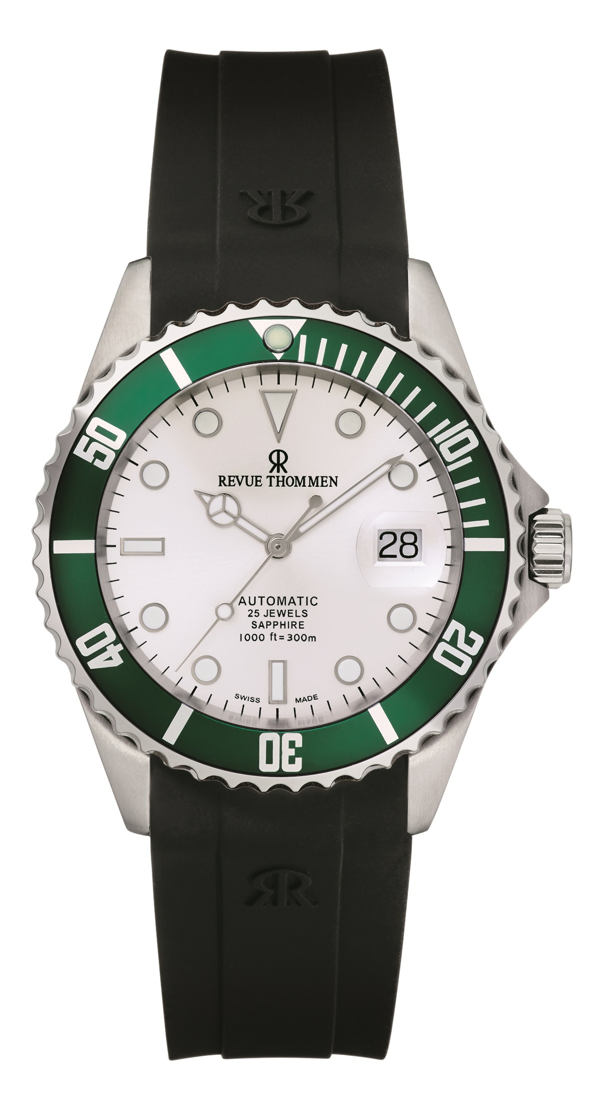 Revue Thommen Herren Armbanduhr Automatic 42 mm Armband Silikon 17571.2824 – Bild 2