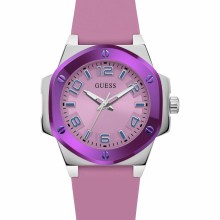 Guess Damen Armbanduhr 38 mm Armband Silikon GW0556L1 Guess Damen Armbanduhr 38 mm Armband Silikon GW0556L1