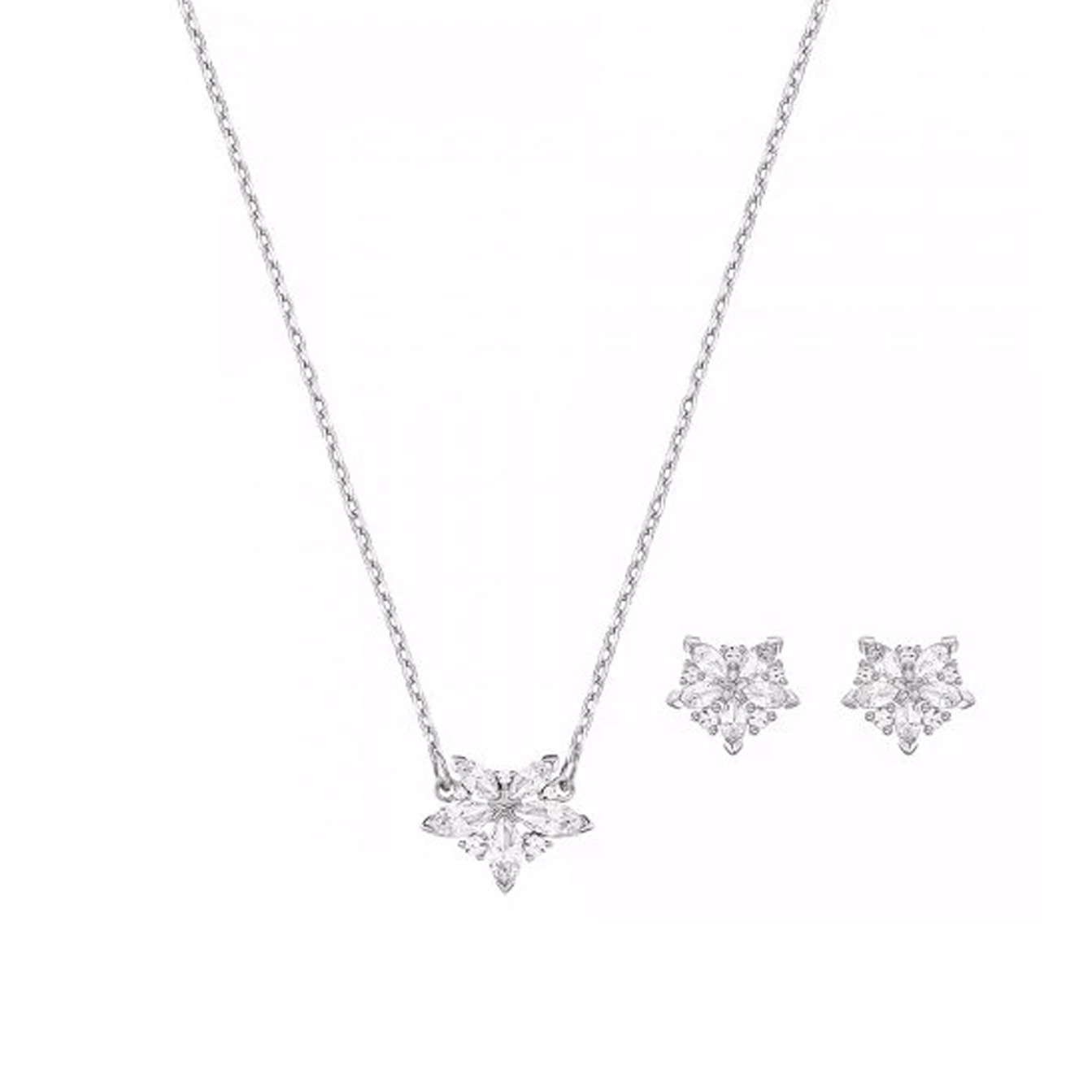 Swarovski Schmuck-Set Unisex SS LADY (Necklace + Earrings) Symbolic 5411120 – Bild 2