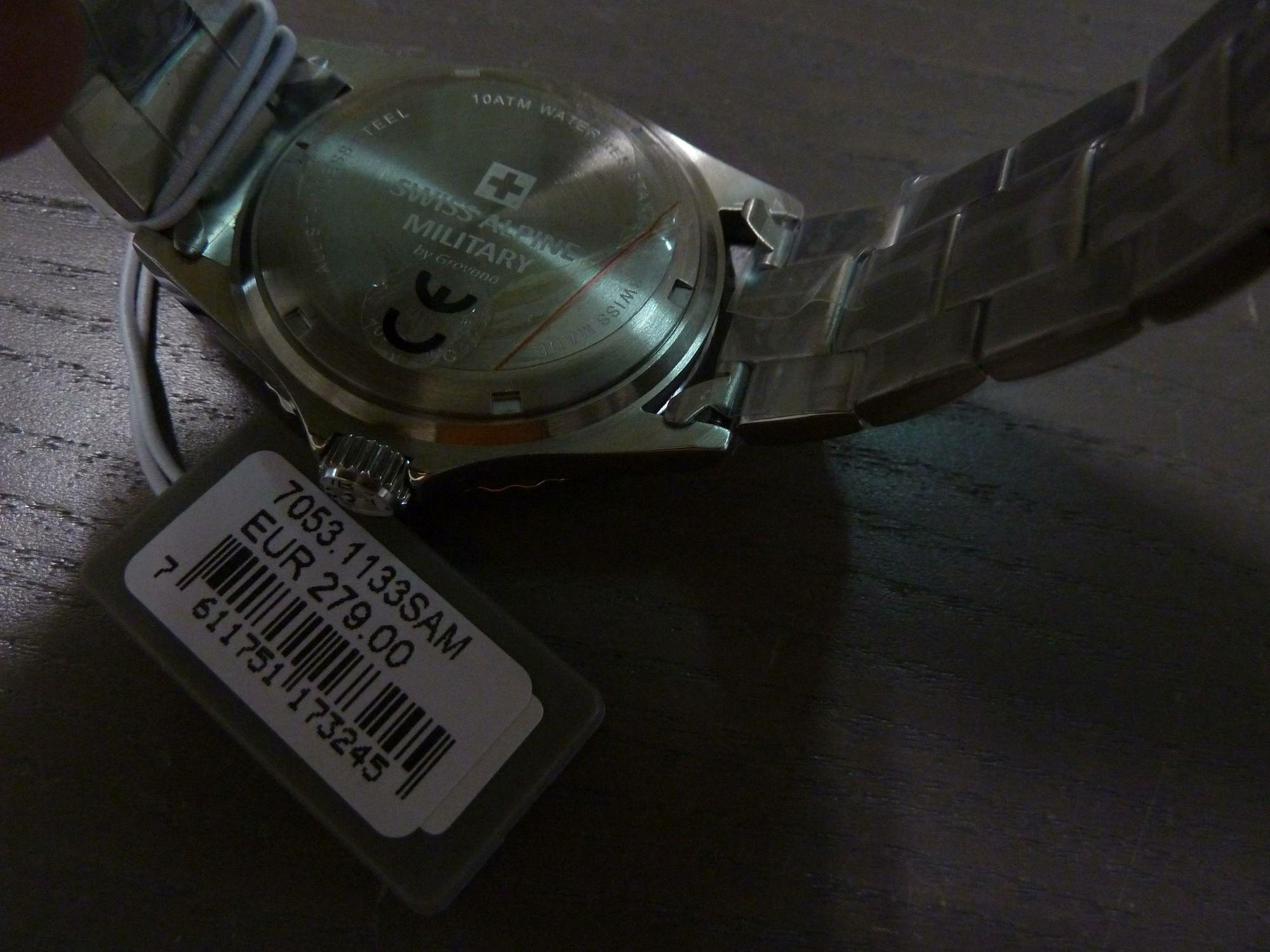 Swiss Alpine Military Herren Armbanduhr Master-Diver Analog Quarz 7053.1133 – Bild 3