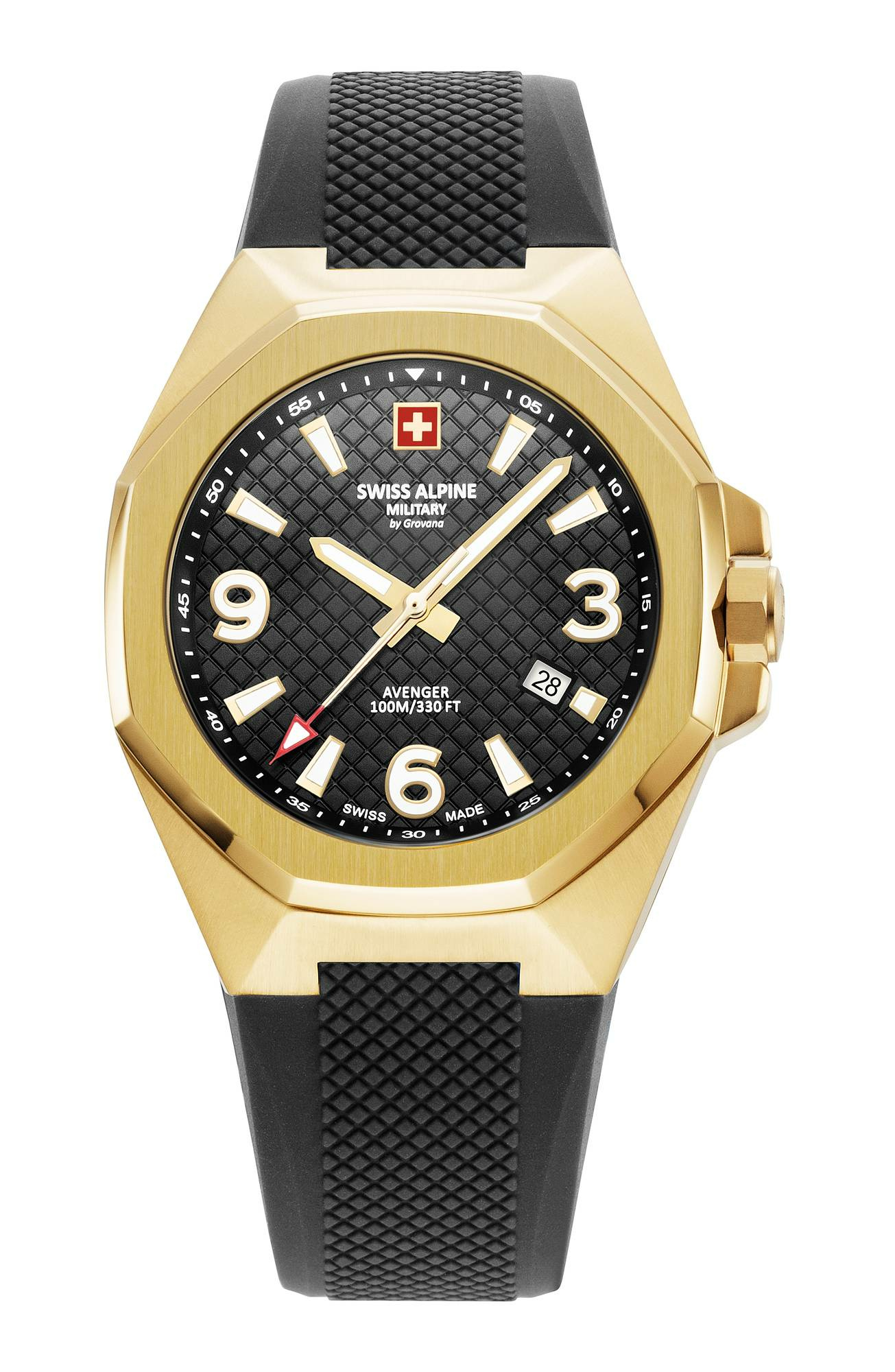 Swiss Alpine Military Herren Armbanduhr 42 mm Avenger 7005.1817 – Bild 2