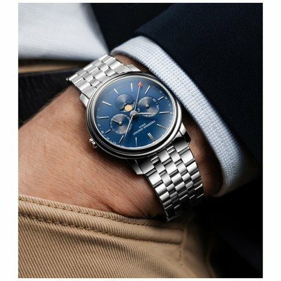 Frederique Constant Classics FC-270N4P6B Business Timer Uhr – Bild 3