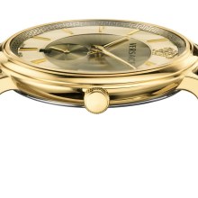 Versace Herren Armbanduhr V CIRCLE 42mm grün Leder VBQ03 0017 Versace Herren Armbanduhr V CIRCLE 42mm grün Leder VBQ03 0017