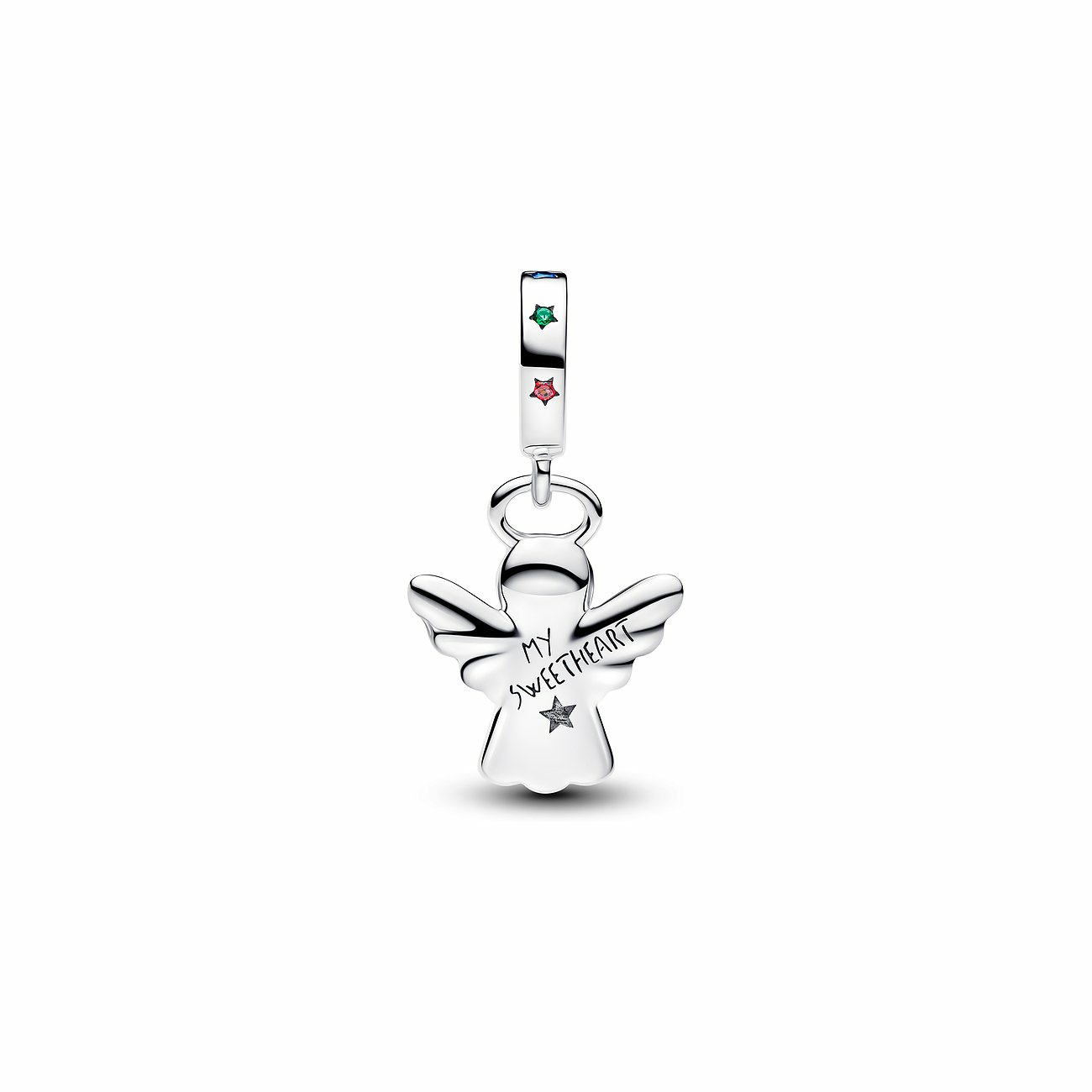 Pandora Silber Charm-Anhänger Lebkuchen Engel 794247C01 Pandora Silber Charm-Anhänger Lebkuchen Engel 794247C01
