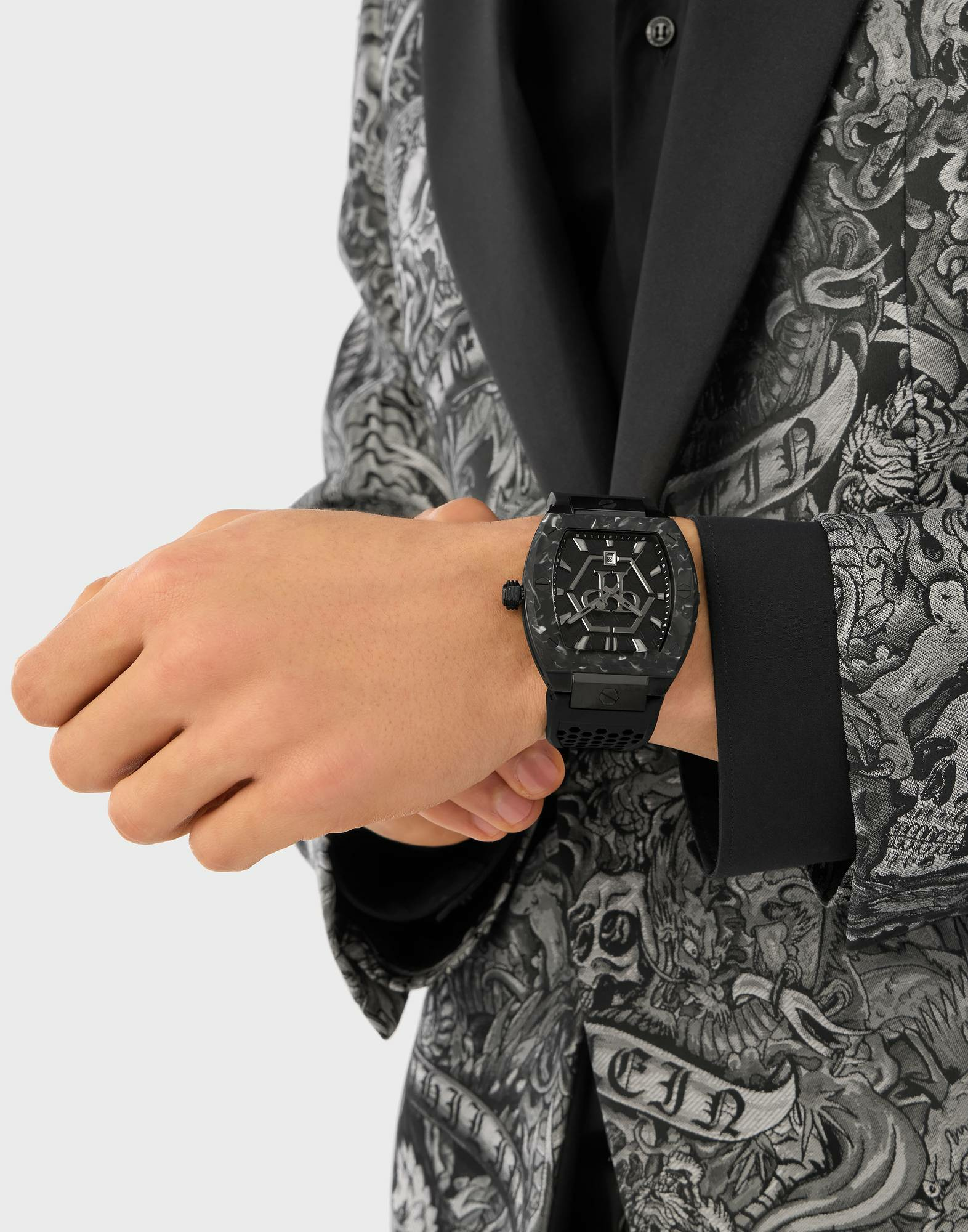 Philipp Plein Herrenuhr The HEXAGON Phantom Philipp Plein Herrenuhr The HEXAGON Phantom