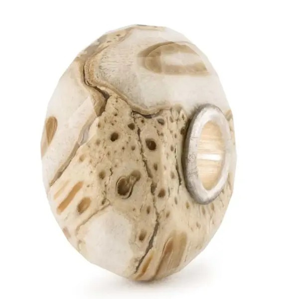 Trollbeads Fossiles Holz Bead Beige TSTBE-20042 Trollbeads Fossiles Holz Bead Beige TSTBE-20042