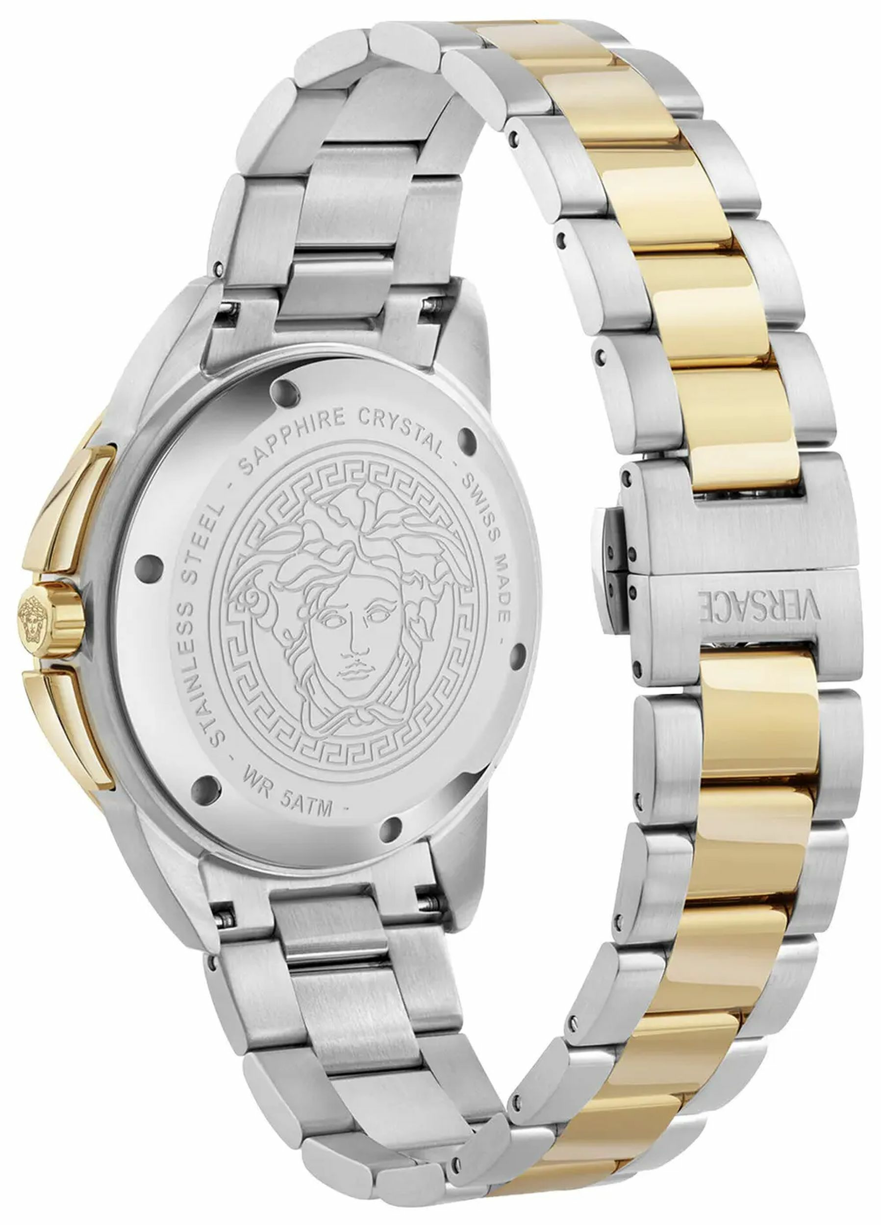 Versace Uhr Herren V‑Sport Chrono Two Tone VEKIA0625 – Bild 3