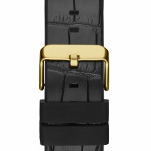 Guess Herren Armbanduhr Multifunktionsuhr Edge schwarz, gold 46 mm GW0492G3 Guess Herren Armbanduhr Multifunktionsuhr Edge schwarz, gold 46 mm GW0492G3