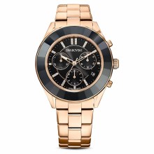 Swarovski Uhr Unisex Octea Lux Sport Chronograph 39 mm Roségold/Schwarz 5610478 Swarovski Uhr Unisex Octea Lux Sport Chronograph 39 mm Roségold/Schwarz 5610478