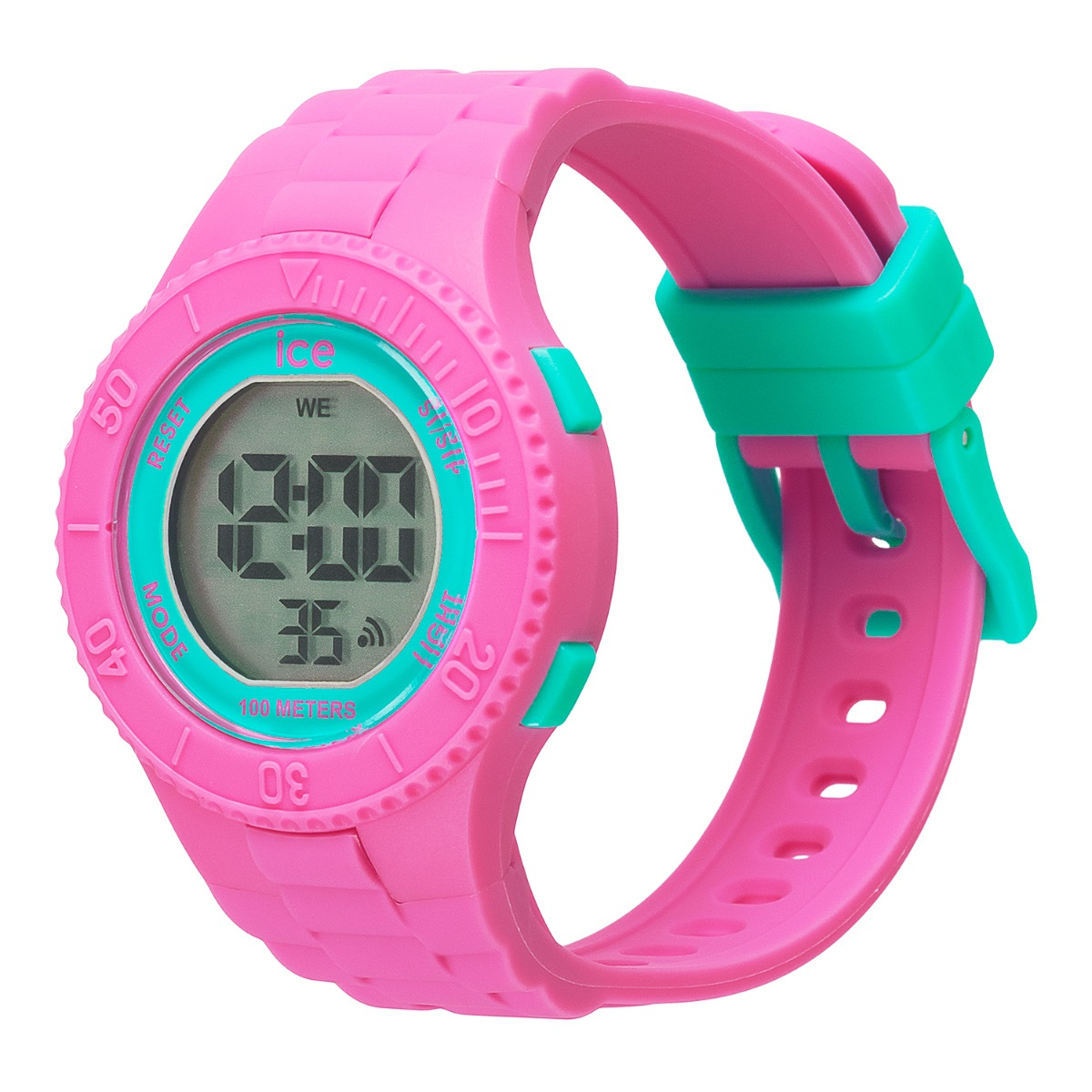 Ice-Watch Armbanduhr ICE digit - Pink turquoise - Small 021275 – Bild 2