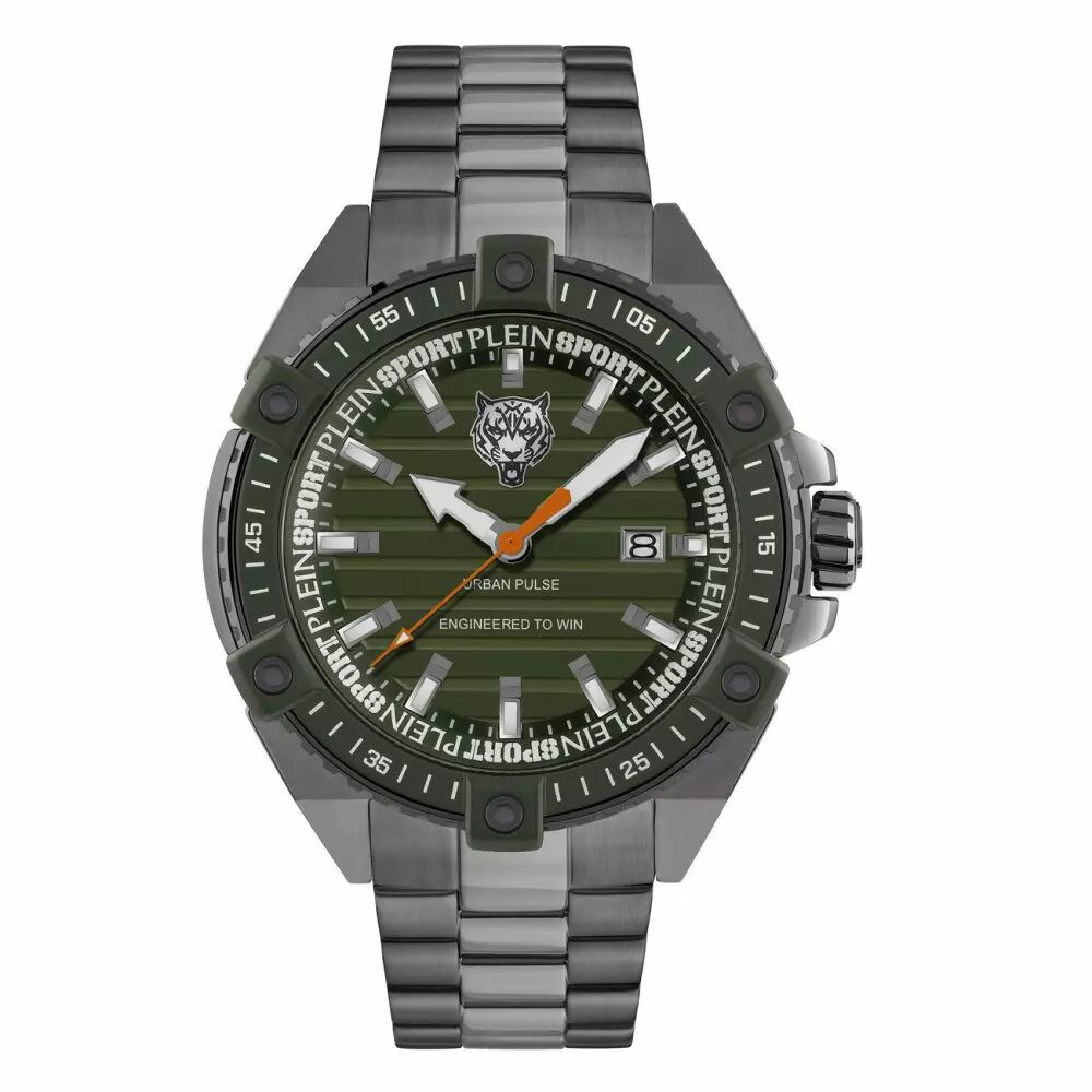 Philipp Plein Uhr Herren Urban Pulse PSFDA0624 Grün/Grau – Bild 2