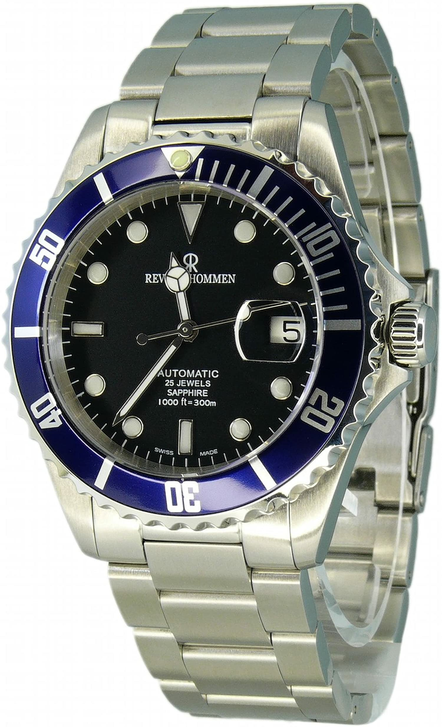Revue Thommen Herren-Armbanduhr XL Diver Analog Automatik Edelstahl 17571.2135 Revue Thommen Herren-Armbanduhr XL Diver Analog Automatik Edelstahl 17571.2135