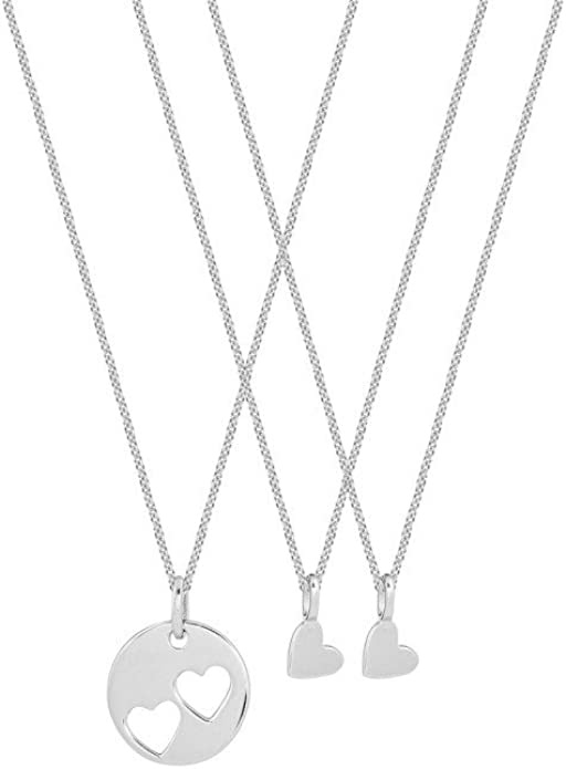 Xenox Damen Halskette Herzen Silber XS3443 Xenox Damen Halskette Herzen Silber XS3443