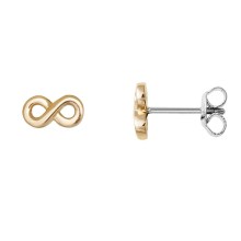 Xenox Damen Ohrstecker Unendlichkeit Gold XS3736GN Xenox Damen Ohrstecker Unendlichkeit Gold XS3736GN