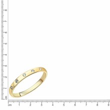 Fascination by Ellen K. 375 Gold mit 5x Zirkonia weiß Ring 41675918016606 Fascination by Ellen K. 375 Gold mit 5x Zirkonia weiß Ring 41675918016606