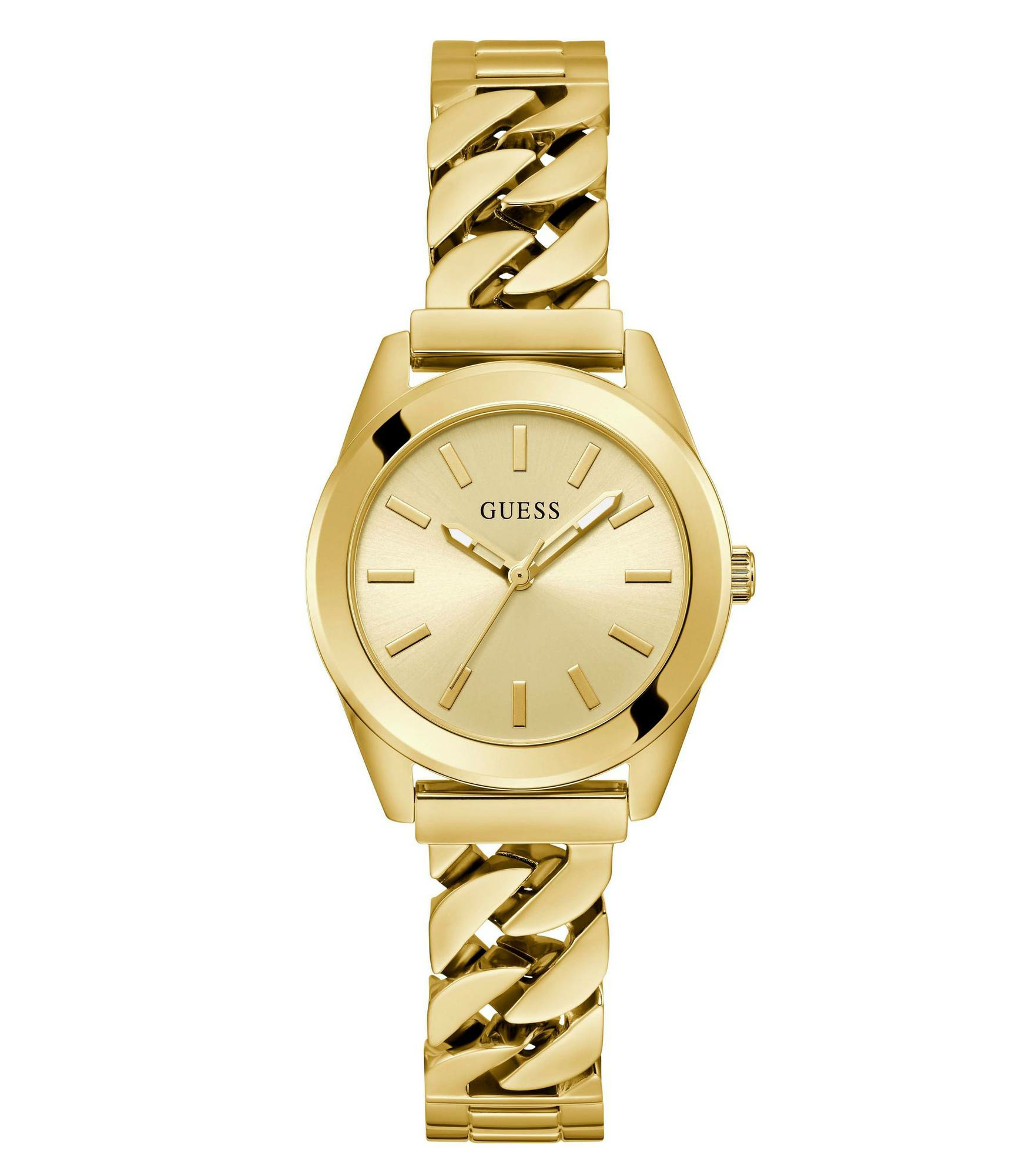 Guess Damen Armbanduhr SERENA gold 32 mm GW0653L1 – Bild 3