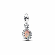 Pandora Silber Charm-Anhänger Opaleszierende Unendlichkeit 794251C01 Pandora Silber Charm-Anhänger Opaleszierende Unendlichkeit 794251C01