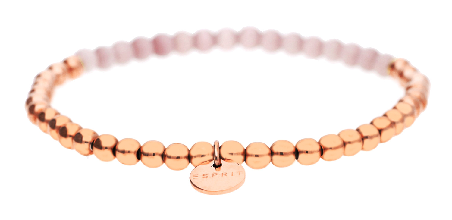 Esprit Damen Armband Edelstahl Rosegold/lila Spheres ESBR11641E165 – Bild 2