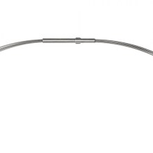 Ernstes Design Damen Halsreif 2-Fach Drahtseil 50cm Silber DS5C-50 Ernstes Design Damen Halsreif 2-Fach Drahtseil 50cm Silber DS5C-50