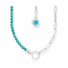 Thomas Sabo Damen Carrier Halskette 45cm Silber KE2189-007-32-L45V Thomas Sabo Damen Carrier Halskette 45cm Silber KE2189-007-32-L45V