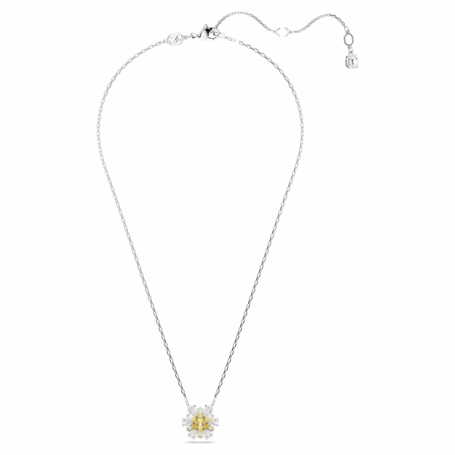 SWAROVSKI Damen Anhänger Blume Gelb Rhodiniert IDYLLIA 5679939 – Bild 3