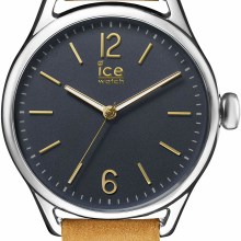 Ice-Watch - Ice Time Beige Blue - Beige Damenuhr mit Lederarmband - 013072 (Smal... Ice-Watch - Ice Time Beige Blue - Beige Damenuhr mit Lederarmband - 013072 (Smal...