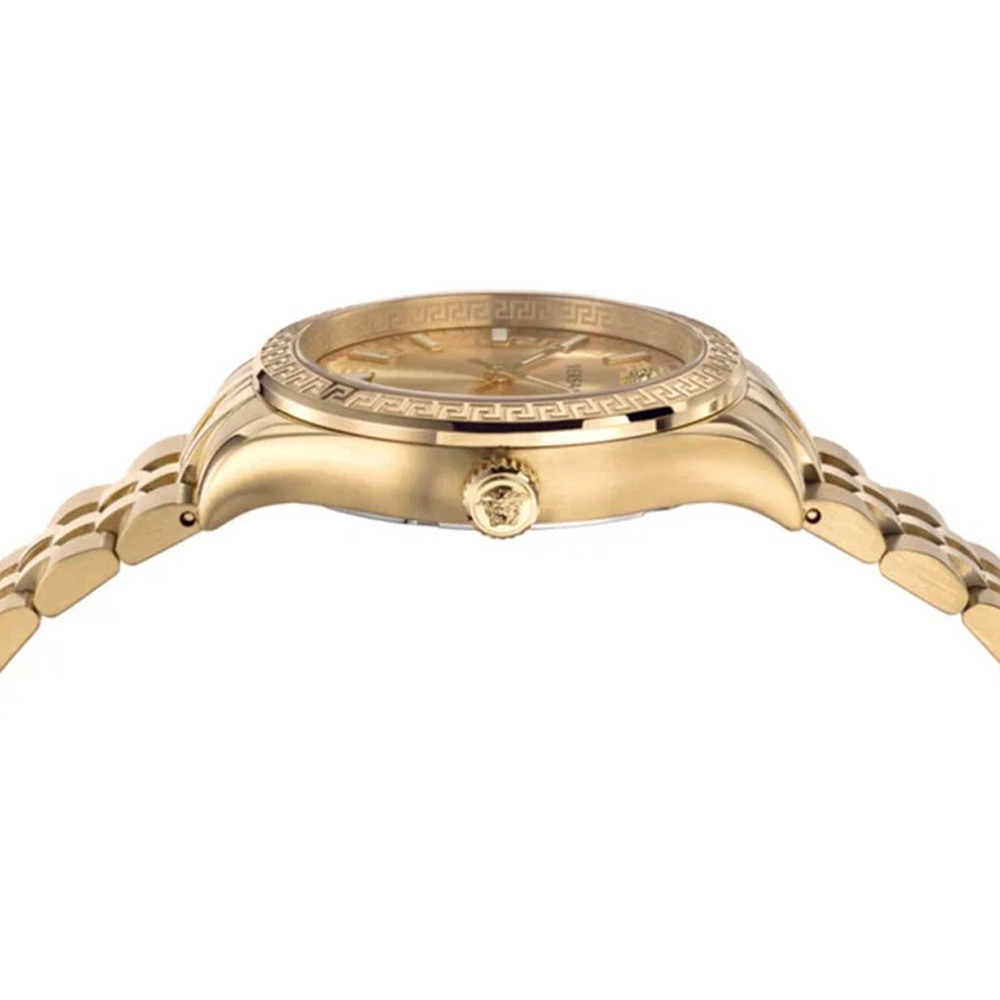 Versace Damen Armbanduhr Hellenyium Virtus Goldfarben VEHU00720 Versace Damen Armbanduhr Hellenyium Virtus Goldfarben VEHU00720