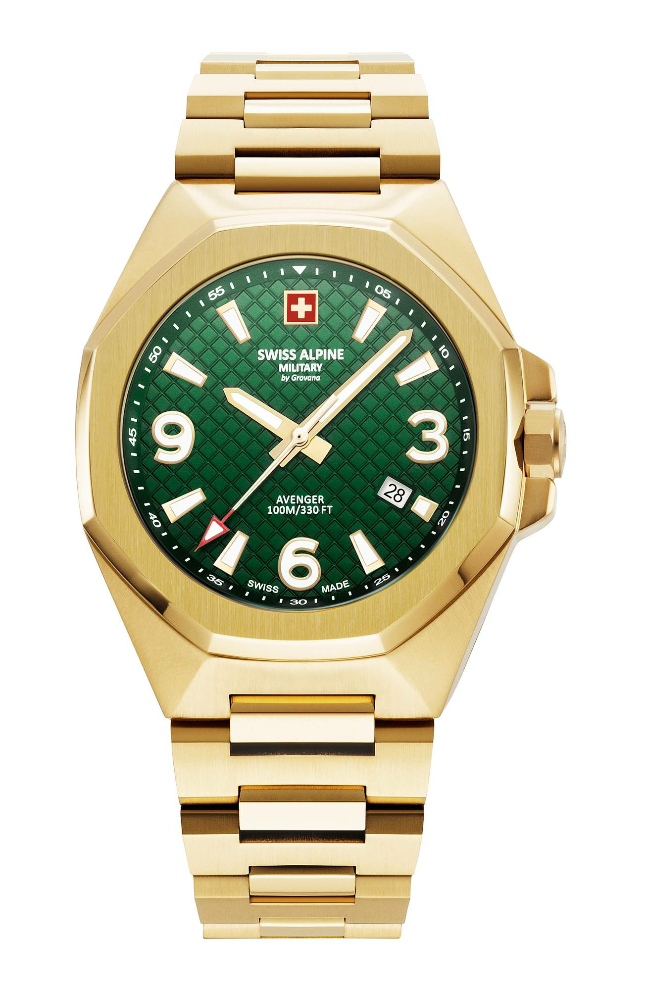 Swiss Alpine Military Herren Armbanduhr 42 mm Avenger 7005.1114 – Bild 3