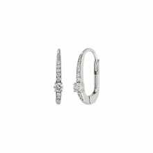 Elaine Firenze Creolen 14ct. Weißgold 75035660E/3 Elaine Firenze Creolen 14ct. Weißgold 75035660E/3